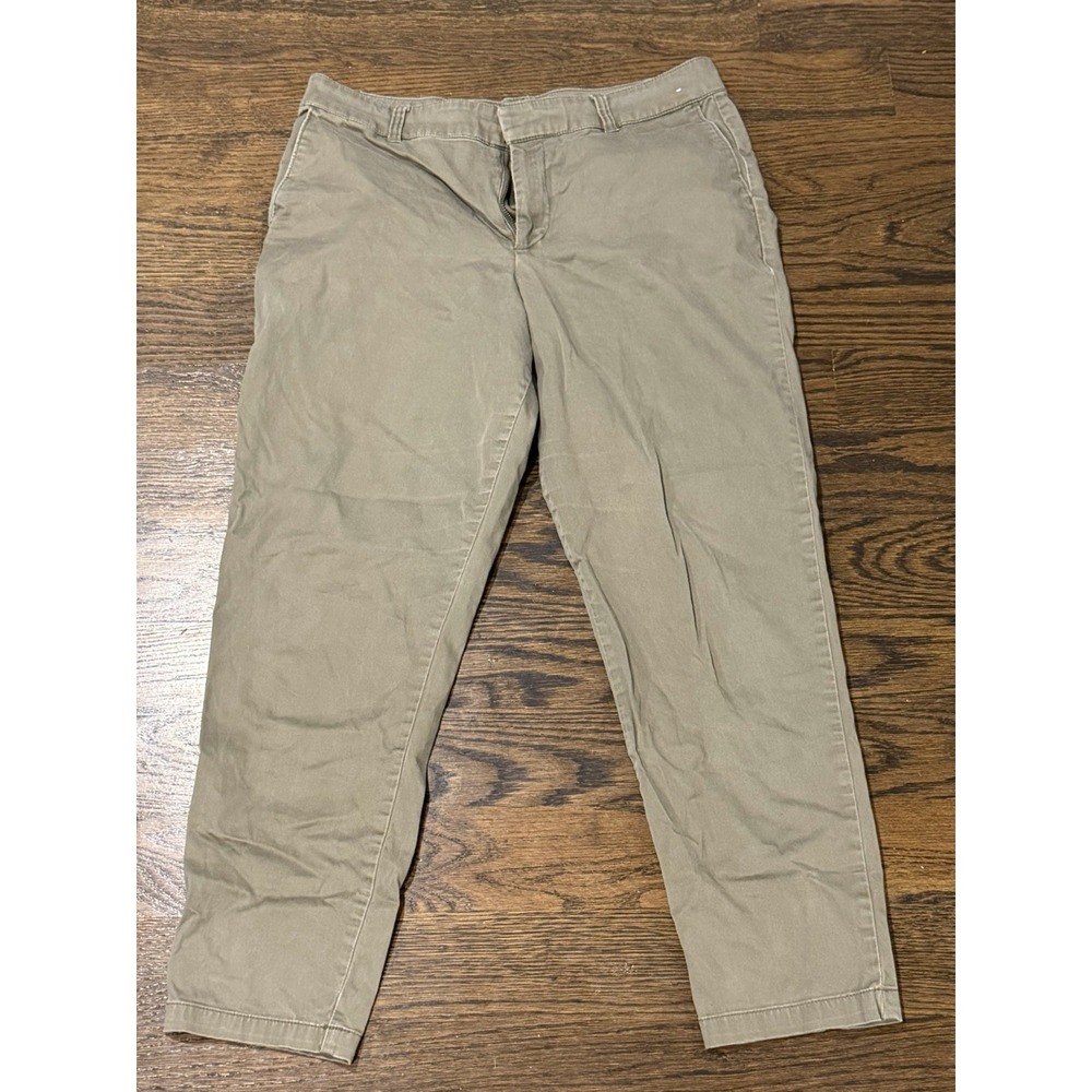 ABERCROMBIE & FITCH Pants Sz 30 Military Straight Leg Chino A&F Casual Womens